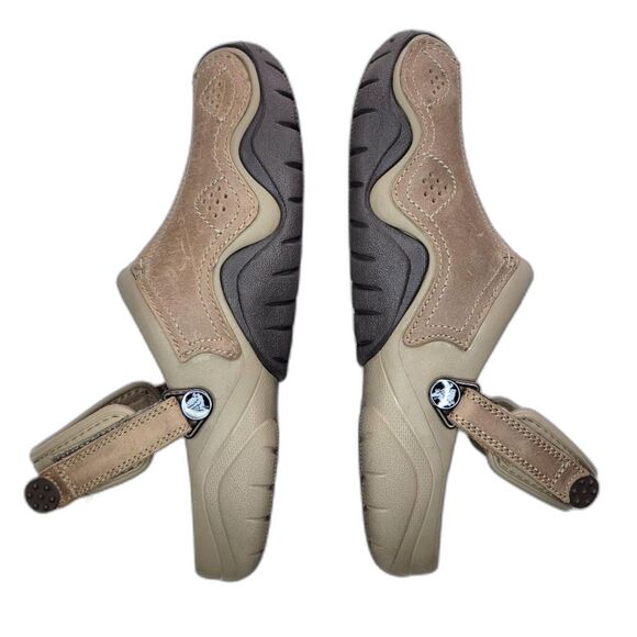 Crocs Brown Yukon Vista Slide In Clogs size 10 Men's - Picture 5 of 9